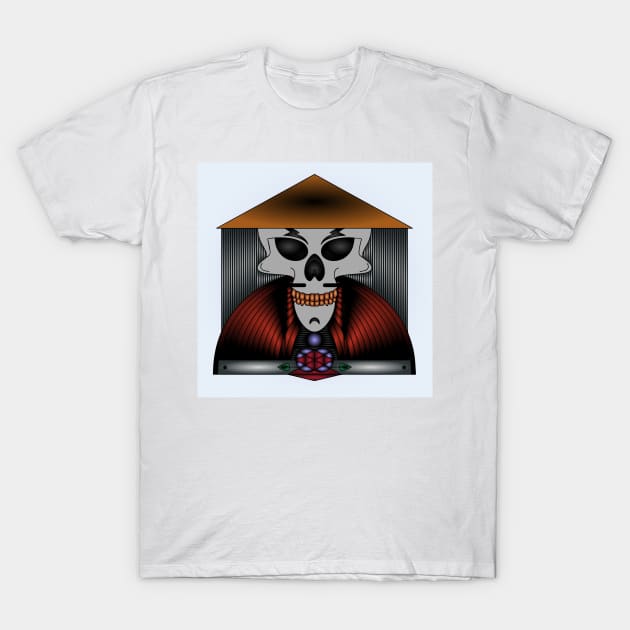 Sugar Skull 62 (Style:3) T-Shirt by luminousstore